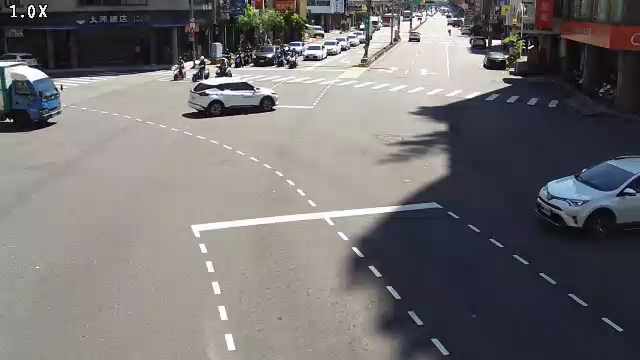 台中市  [04324]五權路/中清路(右側車流往崇德路方向),Wuquan W. Rd./Zhongqing Rd.(Right side Traffic flow to Chongde Rd.) 距離1.1公里 氣溫29.1度