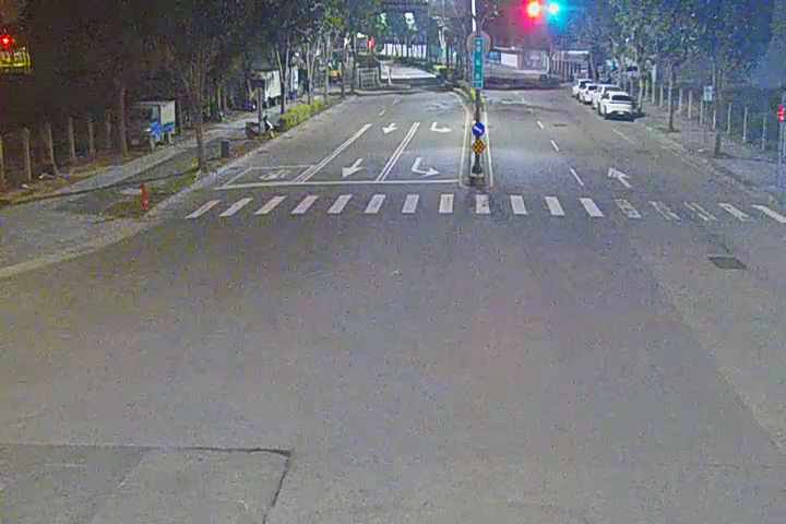 經貿路/經貿五路(車流往黎明路)