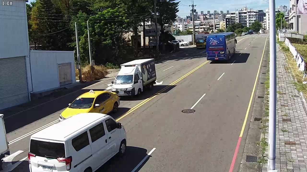 台中市道路 [07113]朝馬路/安和路(右側車流往環中路),Chaoma Rd/Anhe Rd  (Right side Traffic flow to Huanzhong Rd.) 距離2.2公里