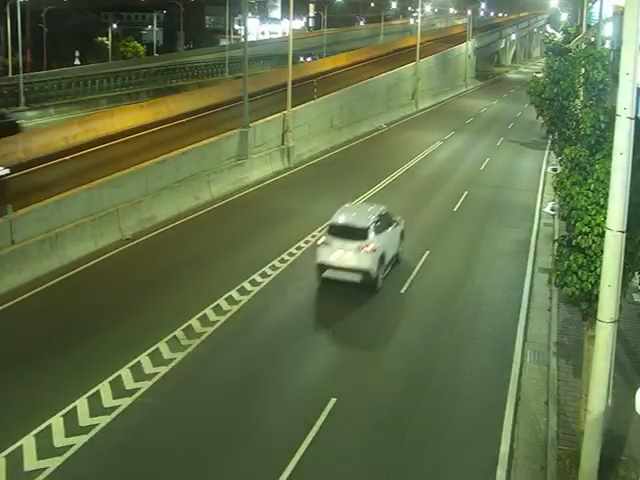 台中市道路 [07130]環中路/中清路180巷(車流往崇德路)Huanzhong Rd/Zhongqing Rd Ln. 180 (Traffic flow to Chongde Rd) 距離1.5公里