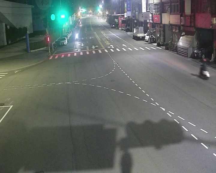 河南路/凱旋路(右側車流往文心路)