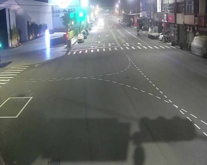 河南路/凱旋路(右側車流往文心路)