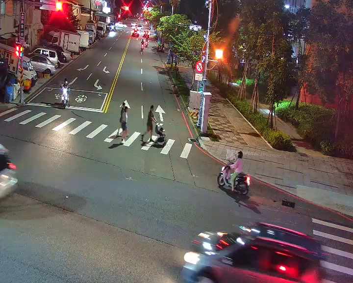 台中市道路 [01172]復興東一街/忠孝路(右側車流往復興路)Fuxing E. 1st Street /Zhongxiao Rd  (Right side Traffic flow to  Fuxing Rd)