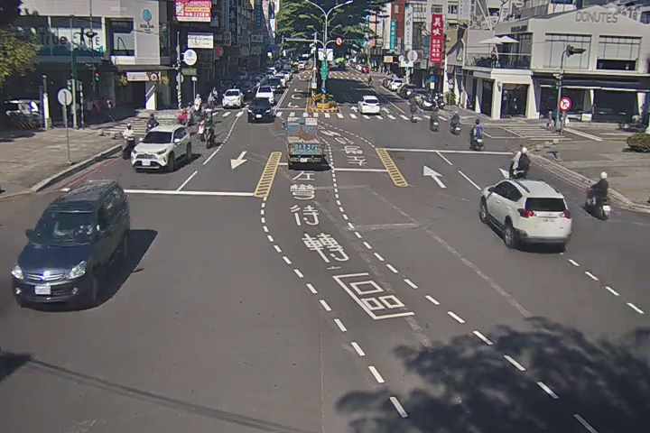 台中市北區崇德路/太原路(右側車流往文心路)