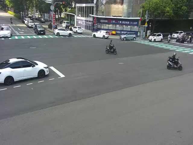 台中市道路 [07160]市政北七路/惠中路(右側車流往百貨商圈),Shizheng N. 7th Rd/Huizhong Rd (Right side Traffic flow to Department Store) 距離950公尺