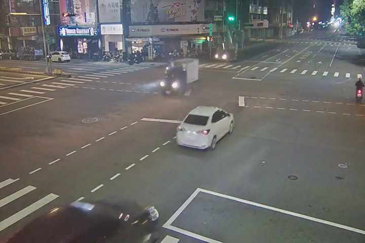 民權路/五權路(右側車流往三民路)