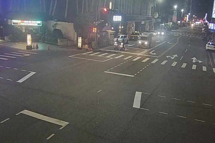 向上路/美村路(右側車流往忠明南路)