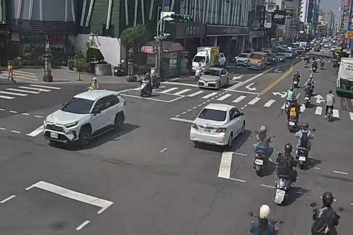 向上路/美村路(右側車流往忠明南路)