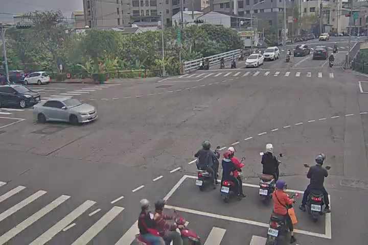 中興路二段/大智路(右側車流往大里方向)