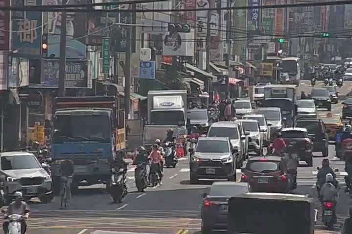 向上路/忠明南路(右側車流往民權路方向)