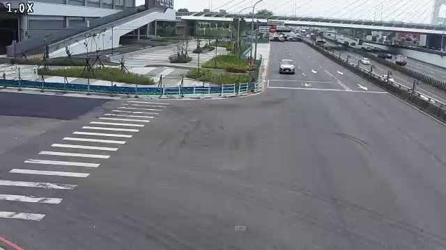 環中路/經貿路 (車流往中清路)Huanzhong Rd. /Jingmao Rd.( (Right side Traffic flow to