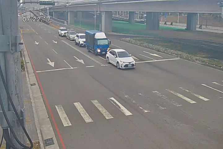 環中路/凱旋路(車流往臺灣大道)