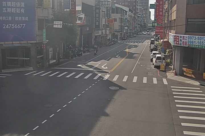 台中市道路 [03279]向上南路/東興路(右側車流往文心路)(Xiangshang S. Rd./Dongxing Rd.(Right side Traffic flow to Wenxin Rd.) 距離675公尺