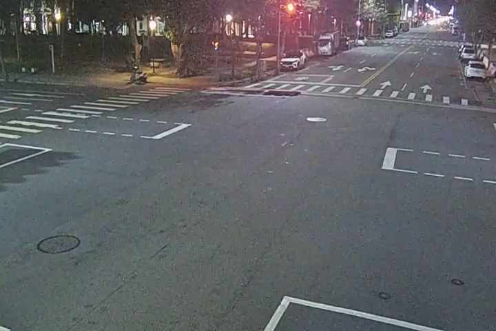 向上路/英才路(右側車流往忠明南路)