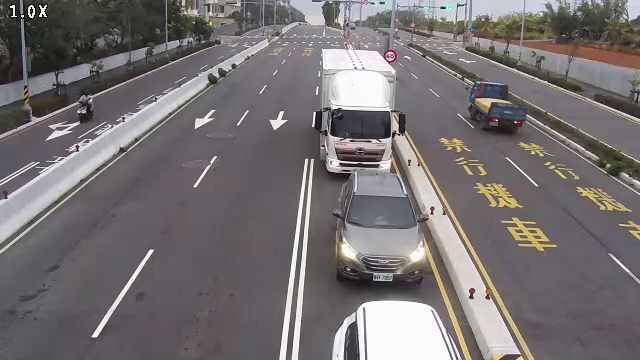 西屯路/都會園路(右側車流往東大路方向)