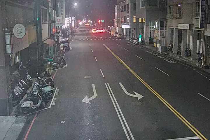 台中市西區向上路/民權路(右側車流往環中路)