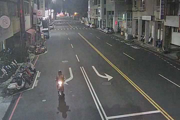 台中市西區向上路/民權路(右側車流往環中路)