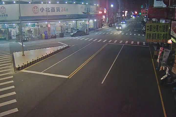 西屯路/漢口路(右側車流往忠明路方向)