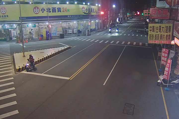 西屯路/漢口路(右側車流往忠明路方向)