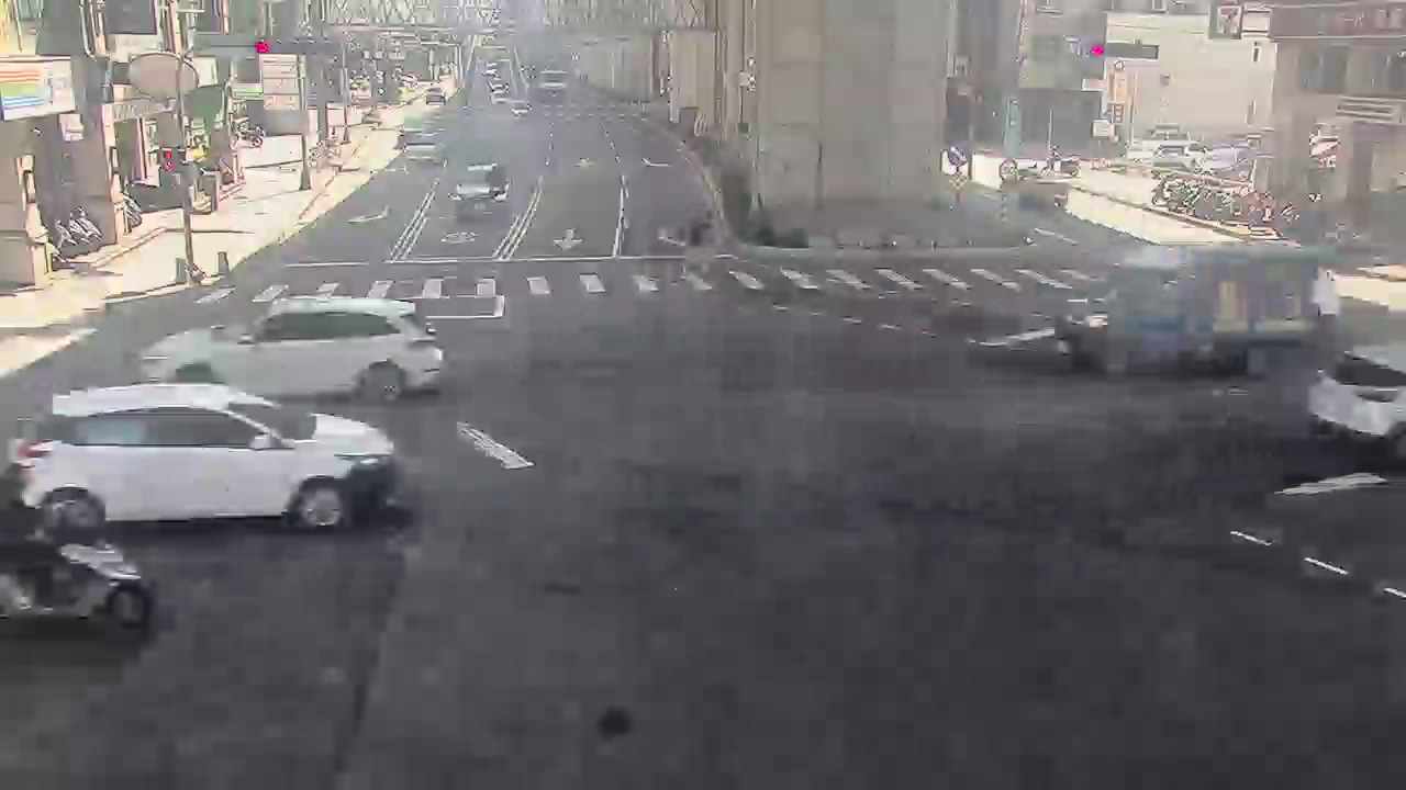 台中市北屯區環中東路/東山路(右側車流往太原路)