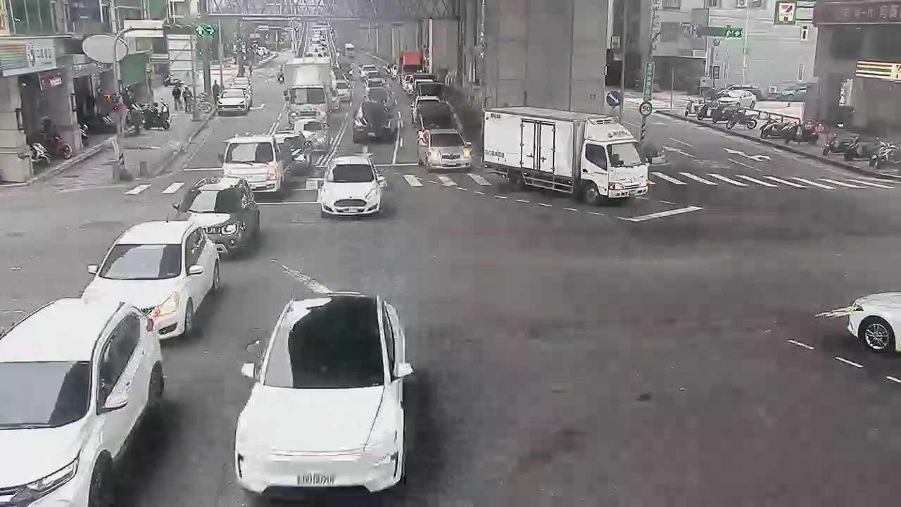 環中東路/東山路(右側車流往太原路)