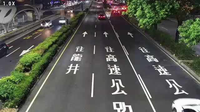 臺灣大道/朝富路(右側車流往台中交流道)