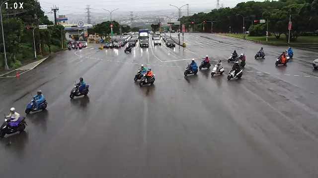 西屯路/向上路(右側車流往梧棲方向)
