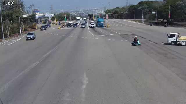 西屯路/向上路(右側車流往梧棲方向)