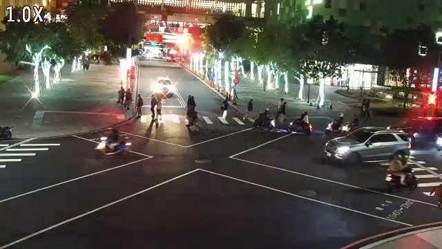 樂業二路/進德路(右側車流往振興路)