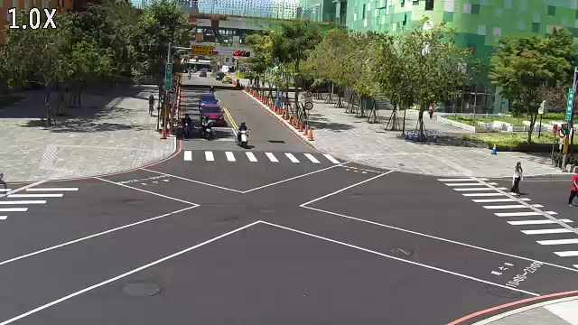 樂業二路/進德路(右側車流往振興路)