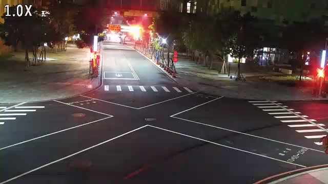 樂業二路/進德路(右側車流往振興路)