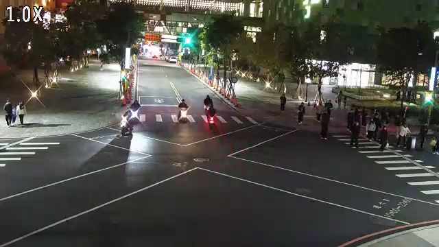 樂業二路/進德路(右側車流往振興路)