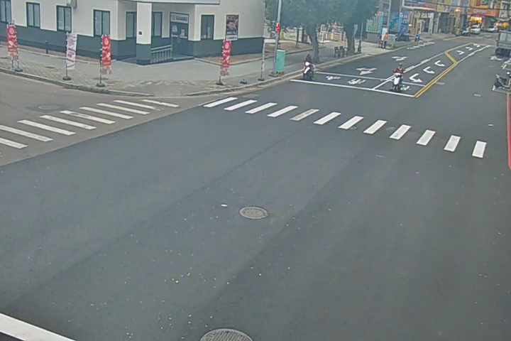 福科路/黎明路(右側車流往西屯路)