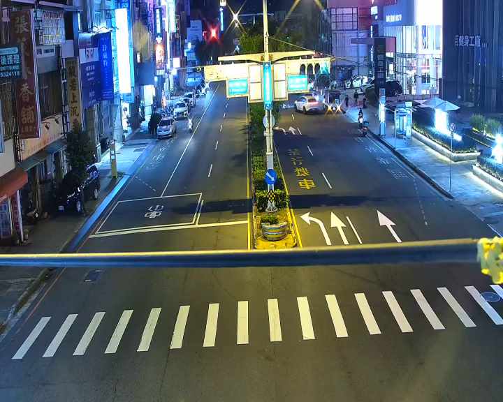 中清路/庄美街(右側車流往文心路)