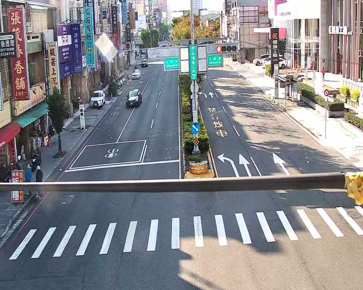 中清路/庄美街(右側車流往文心路)