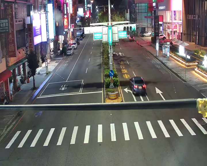 台中市北屯區中清路/庄美街(右側車流往文心路)