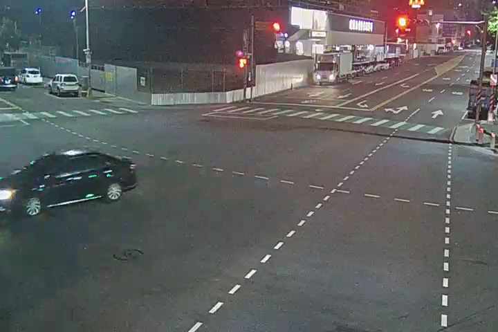 台中市南區建國北路/東興路(右側車流往忠明南路)