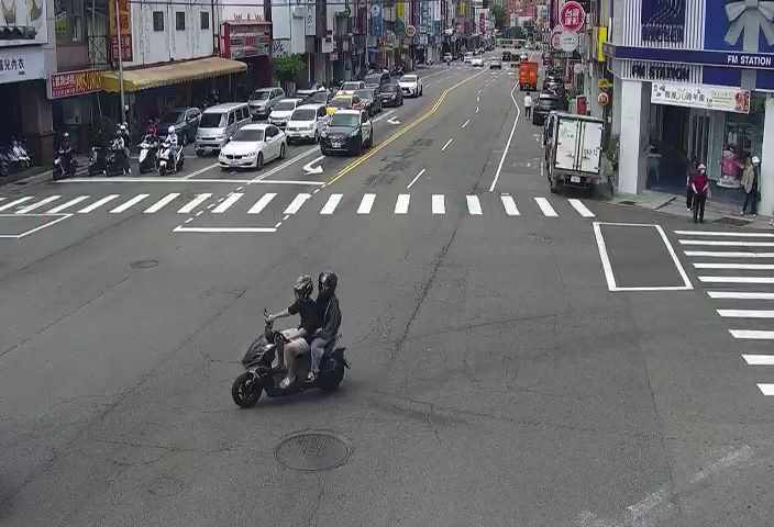 台中市道路 [07107]河南路/福星路(右側車流往臺灣大道),Henan Rd./Fuxing Rd. (Right side Traffic flow to Taiwan Blvd) 距離1.0公里
