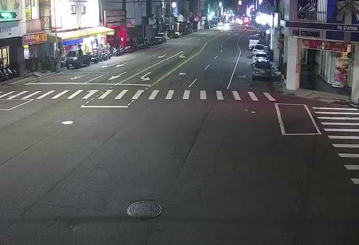 河南路/福星路(右側車流往臺灣大道)