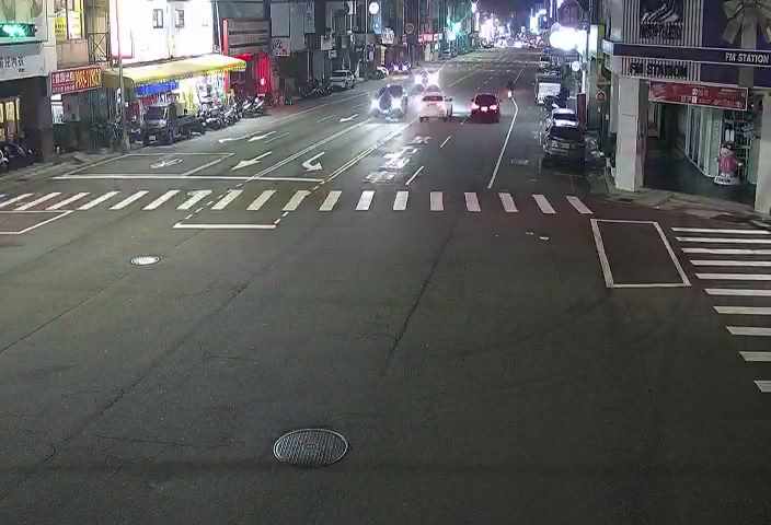 河南路/福星路(右側車流往臺灣大道)