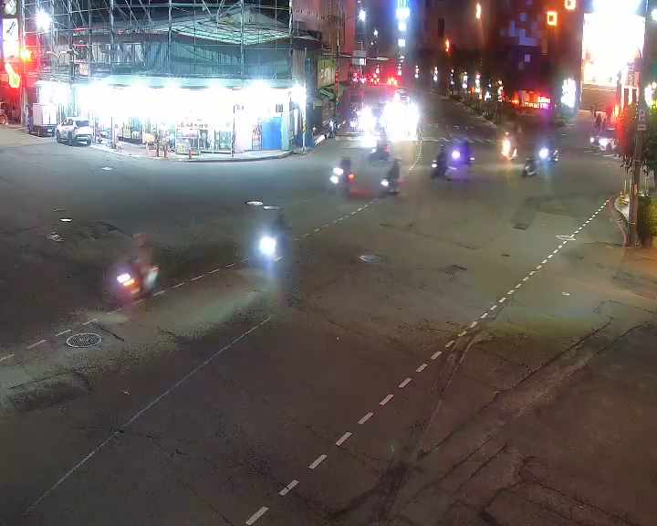 建成路/忠孝路(右側車流往大智路)