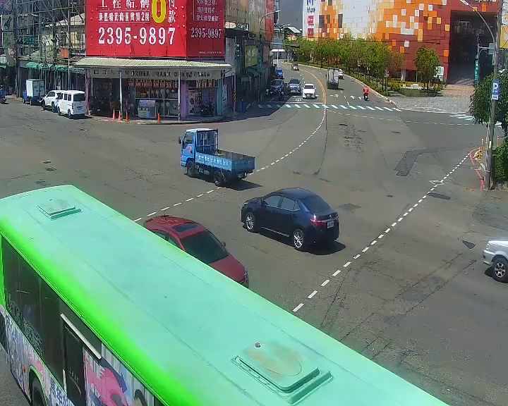 建成路/忠孝路(右側車流往大智路)