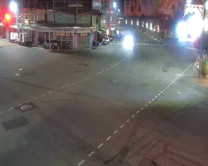 建成路/忠孝路(右側車流往大智路)